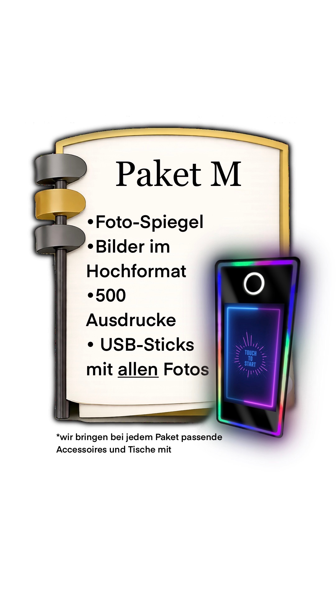 Paket M - Fotospiegel interaktiv